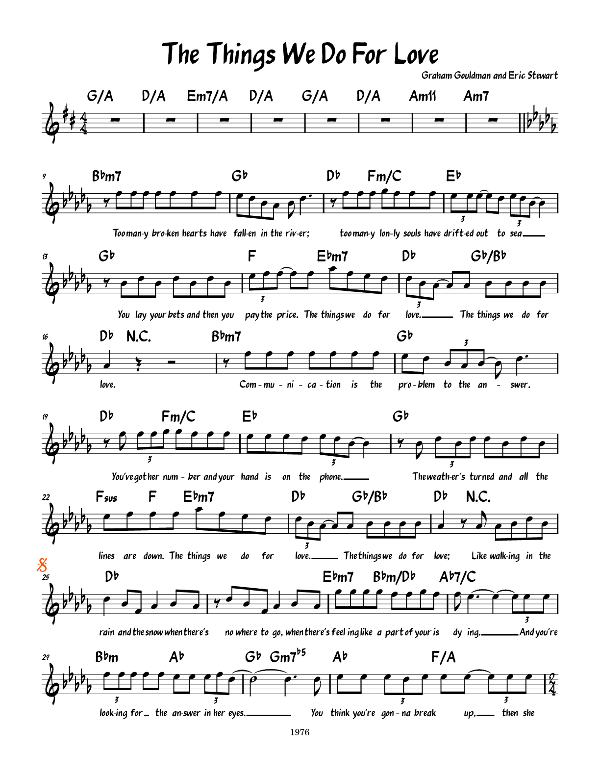 Sheet Music